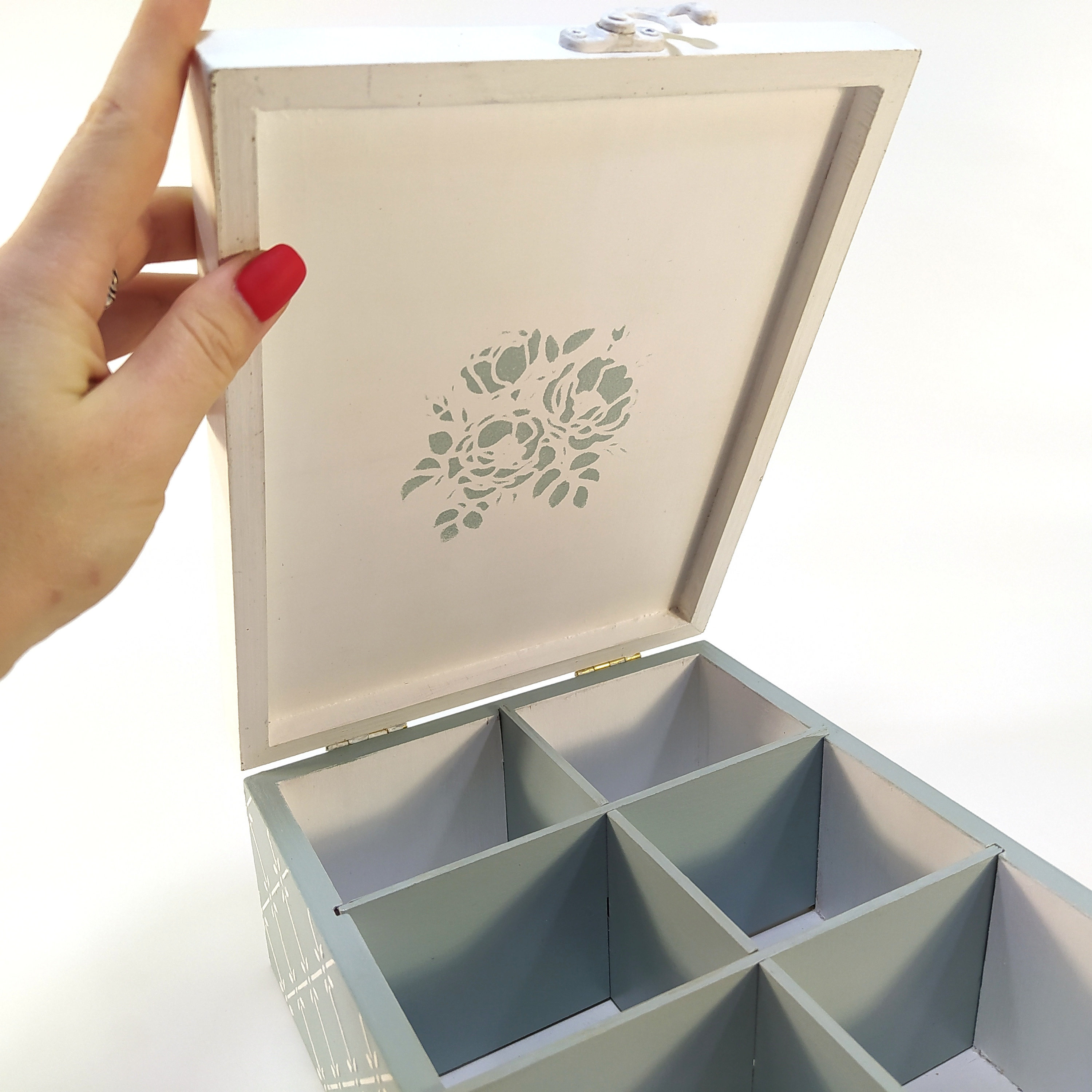 Wooden tea box. Engraved tea chest can be a nice Christams Etsy