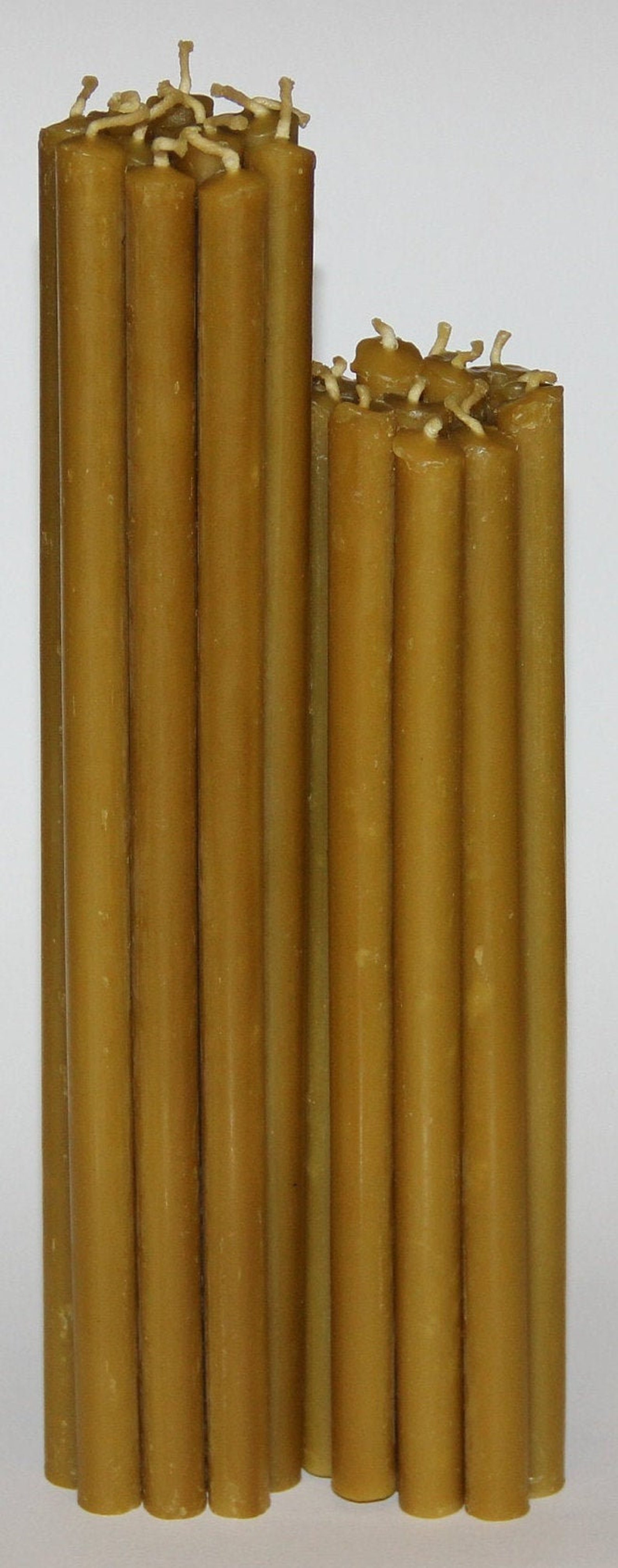 Thick Large Beeswax Candles High Quality Yellow Candles 100 Etsy