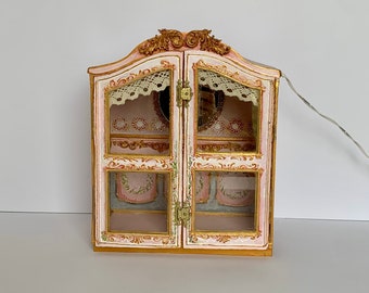 Room box for dolls to decorate your own