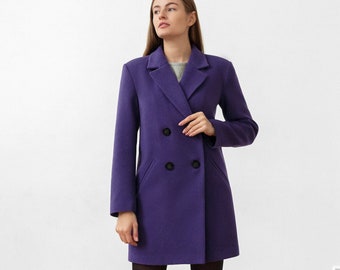 womens plum coat