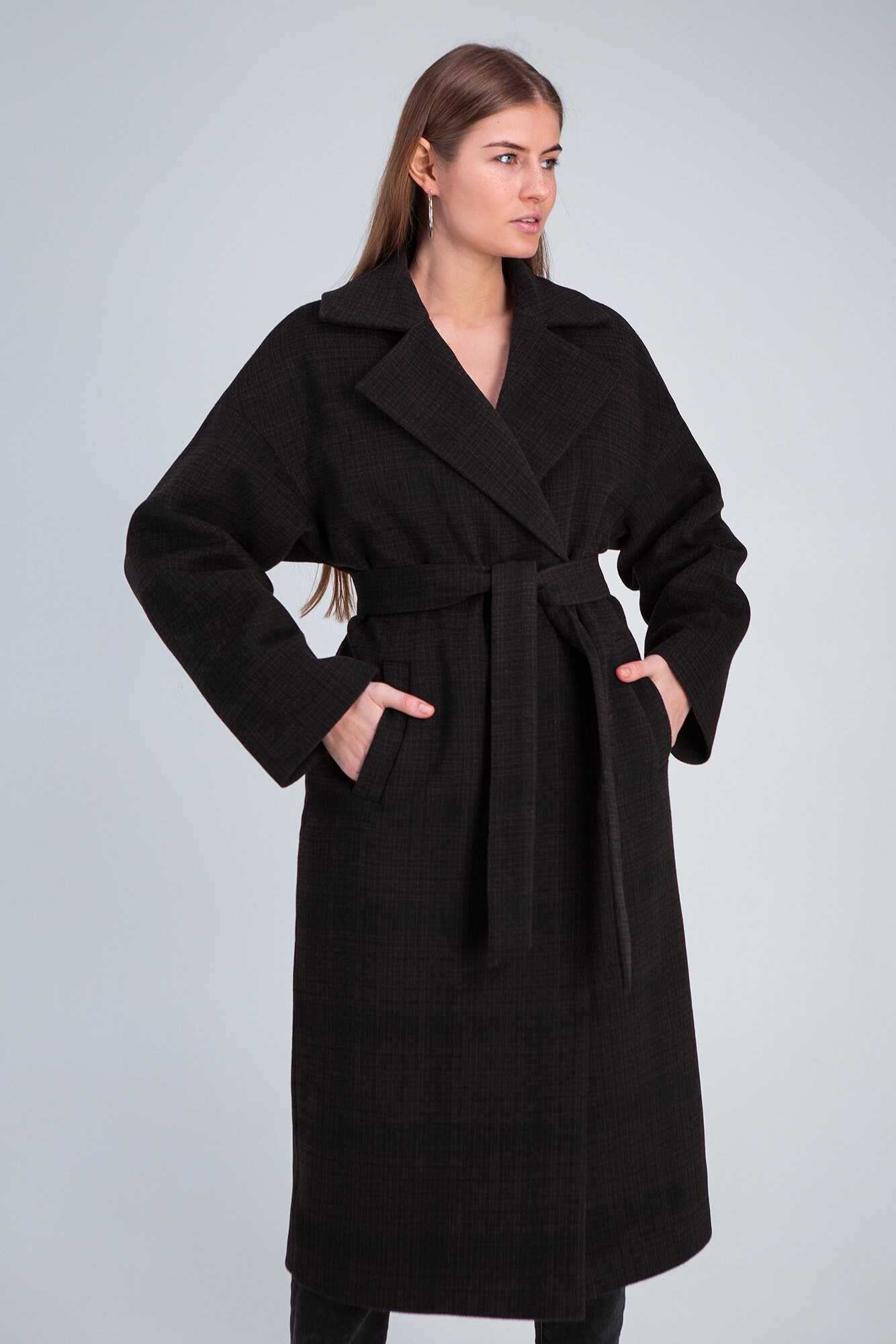 insulated wool coat womens