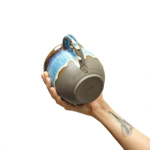 Moll X Große Keramik Tasse, Steinzeug Kaffeetasse, Keramik Teetasse Bild 3