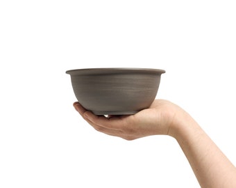 Cuenco pequeño hecho a mano de 16 cm, cuenco de cerámica de gres, ensaladera, Müslischale