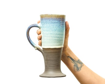 Wheat Beer Mug With Effect Glazes, Weizen Bierkrug