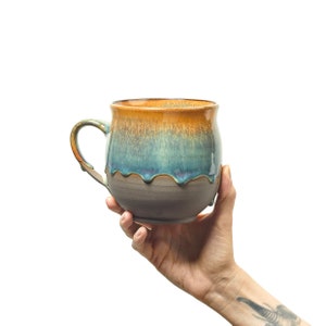 Moll X Große Keramik Tasse, Steinzeug Kaffeetasse, Keramik Teetasse Hazel Brown