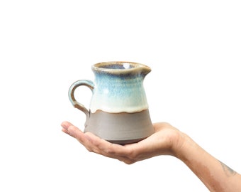 Small Size Pitcher 350ml, Stoneware Milk Pitcher, Creamer