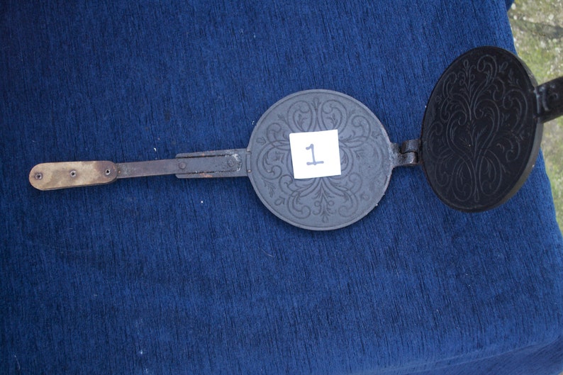 Vintage Norwegian Jotul Cast Iron Krumkake GoroIron Gorojern Etsy