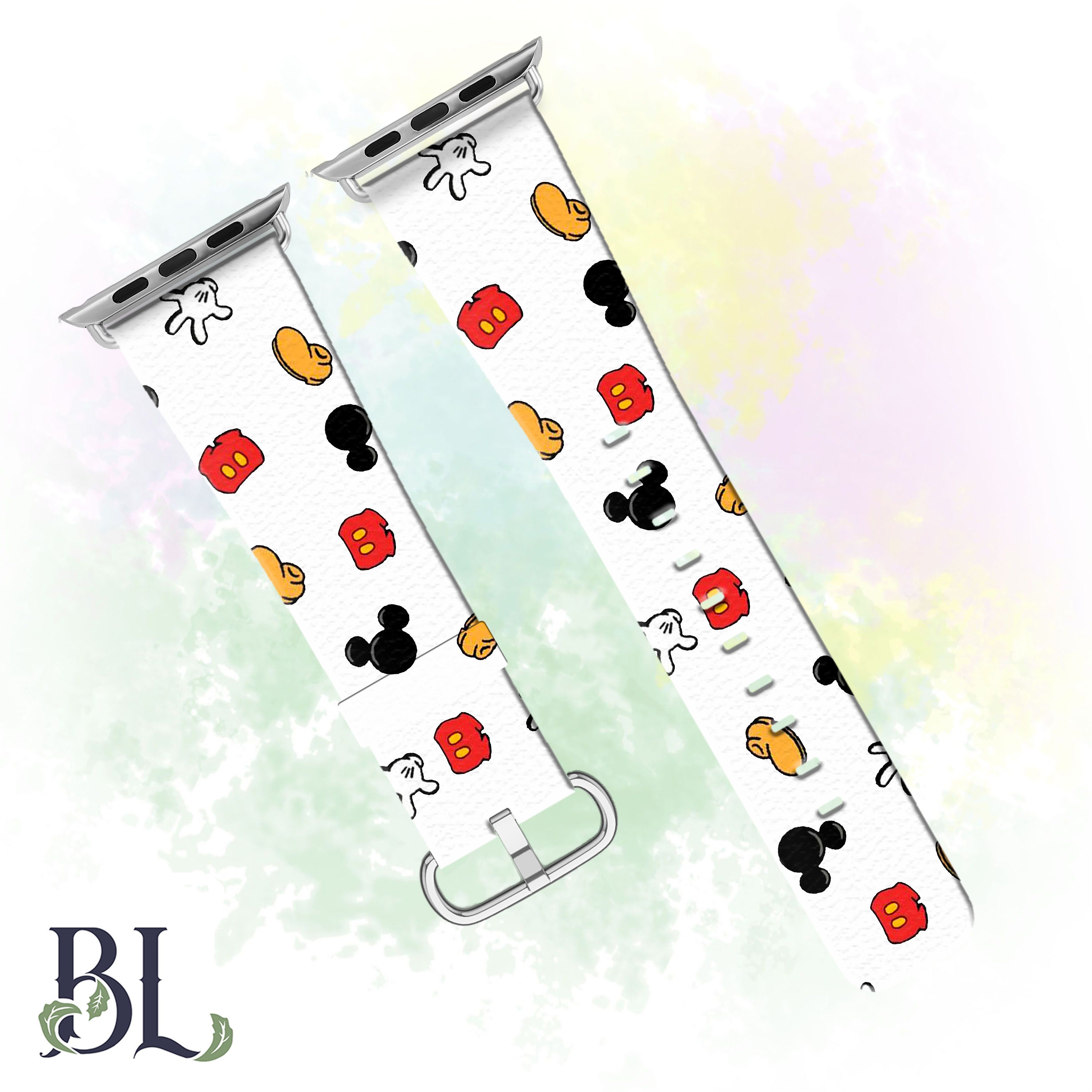 Inspired by Disney Apple Watch band 38mm 40mm 42mm 44m Mickey Etsy