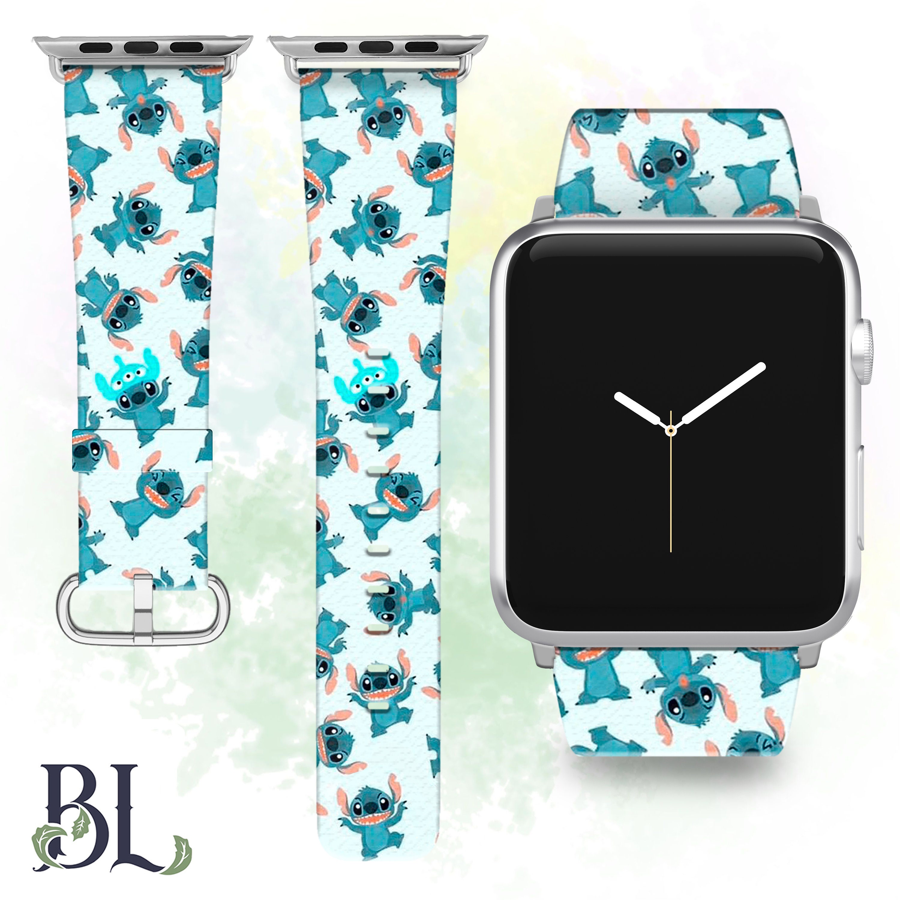 Stitch Apple Watch band 38mm 40mm 42mm 44mm Inspired by Disney Etsy