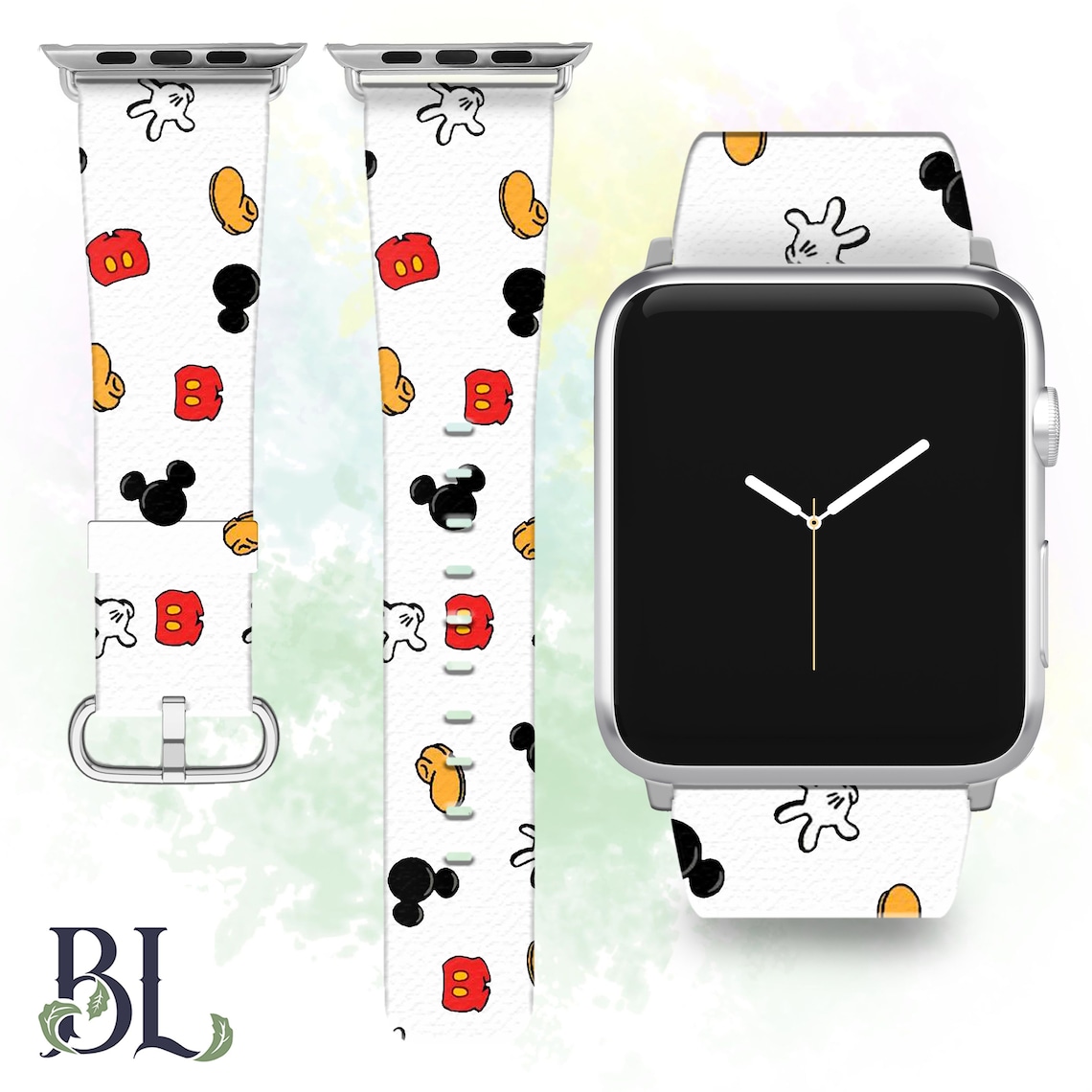 Inspired by Disney Apple Watch band 38mm 40mm 42mm 44m Mickey Etsy
