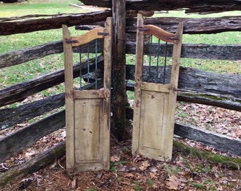 Custom Oak Full Length Swinging Interior Doors Cafe Doors Etsy