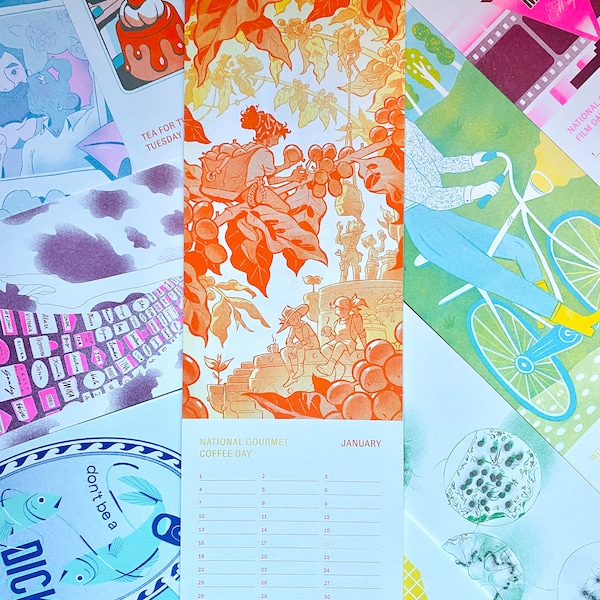 Riso Birthday Calendar