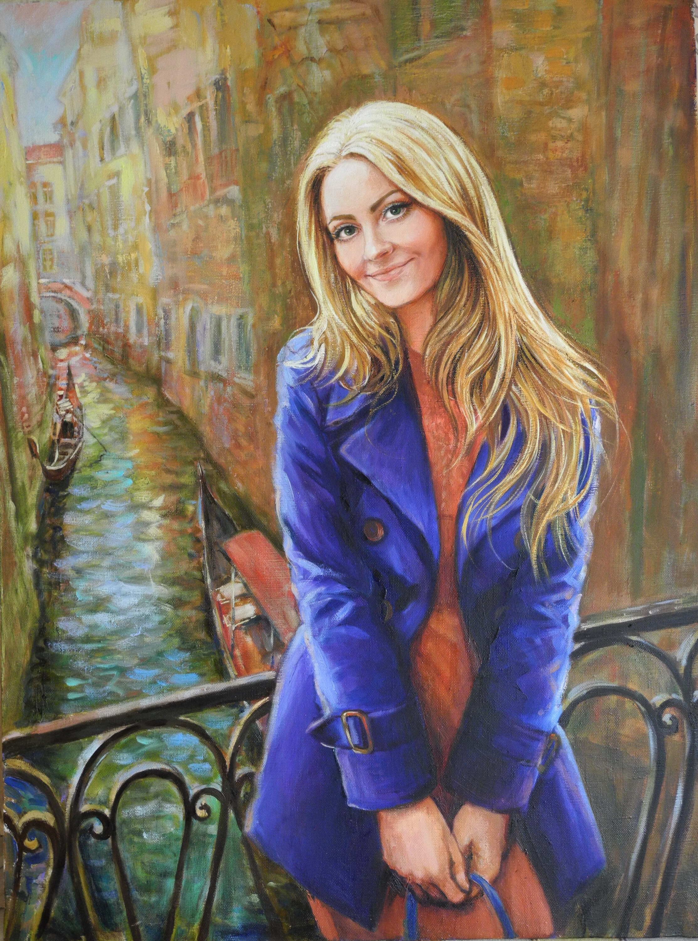 Custom Oil Painting. Portrait Made to Order by Photo. Oil Etsy