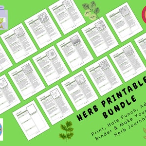 Herb Bundle Printables