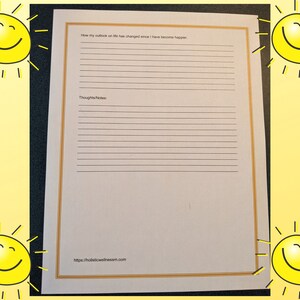 Happiness Printable Worksheets - Etsy