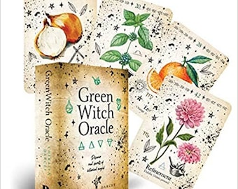 Green Witch Oracle: 44 Full-Color Cards and 144-Page Guidebook