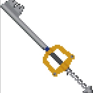 Kingdom Hearts Keyblade PDF Cross Stitch Pattern Bundle, Keyblades, Cross Stitch Pattern, Keyblade, Kingdom Hearts Cross Stitch