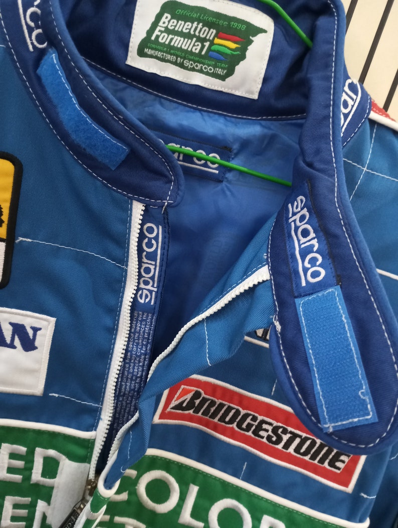 Benetton F1 Jacket Not Michael Schumacher Fernando Alonso Toyota Honda ...