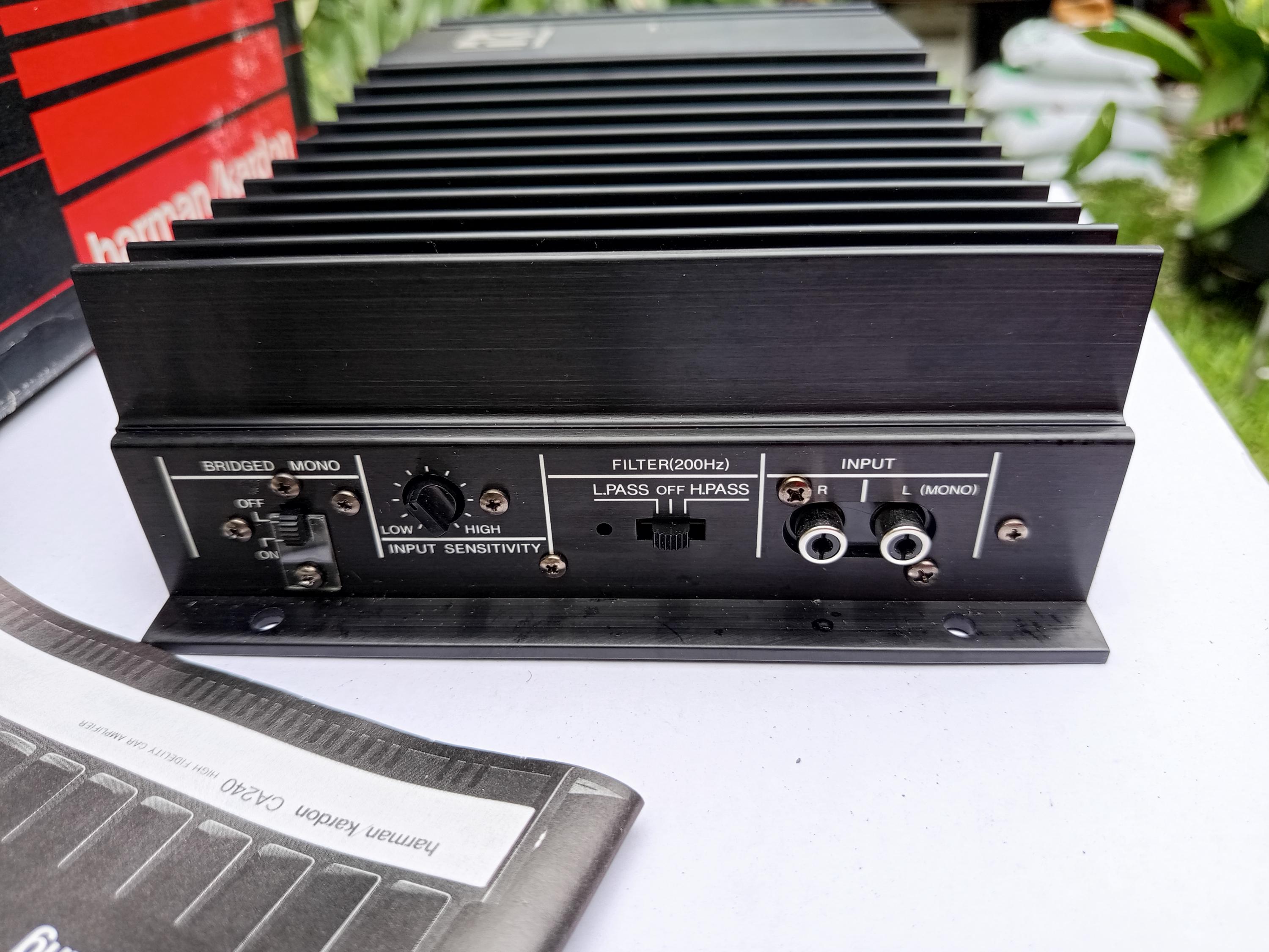Old School Car Audio Vintage Power Amply Harman Kardon Not Alpine