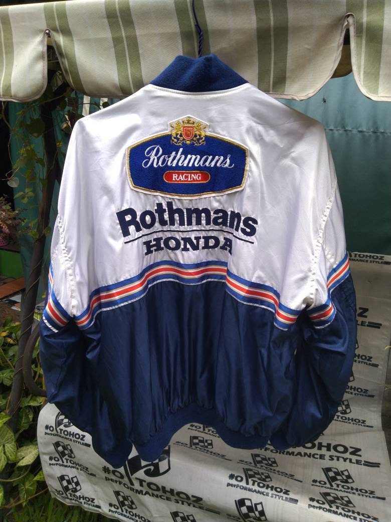 Vintage Rothmans Racing Jacket Not Hrc Honda Moto Gp 500 Superbike