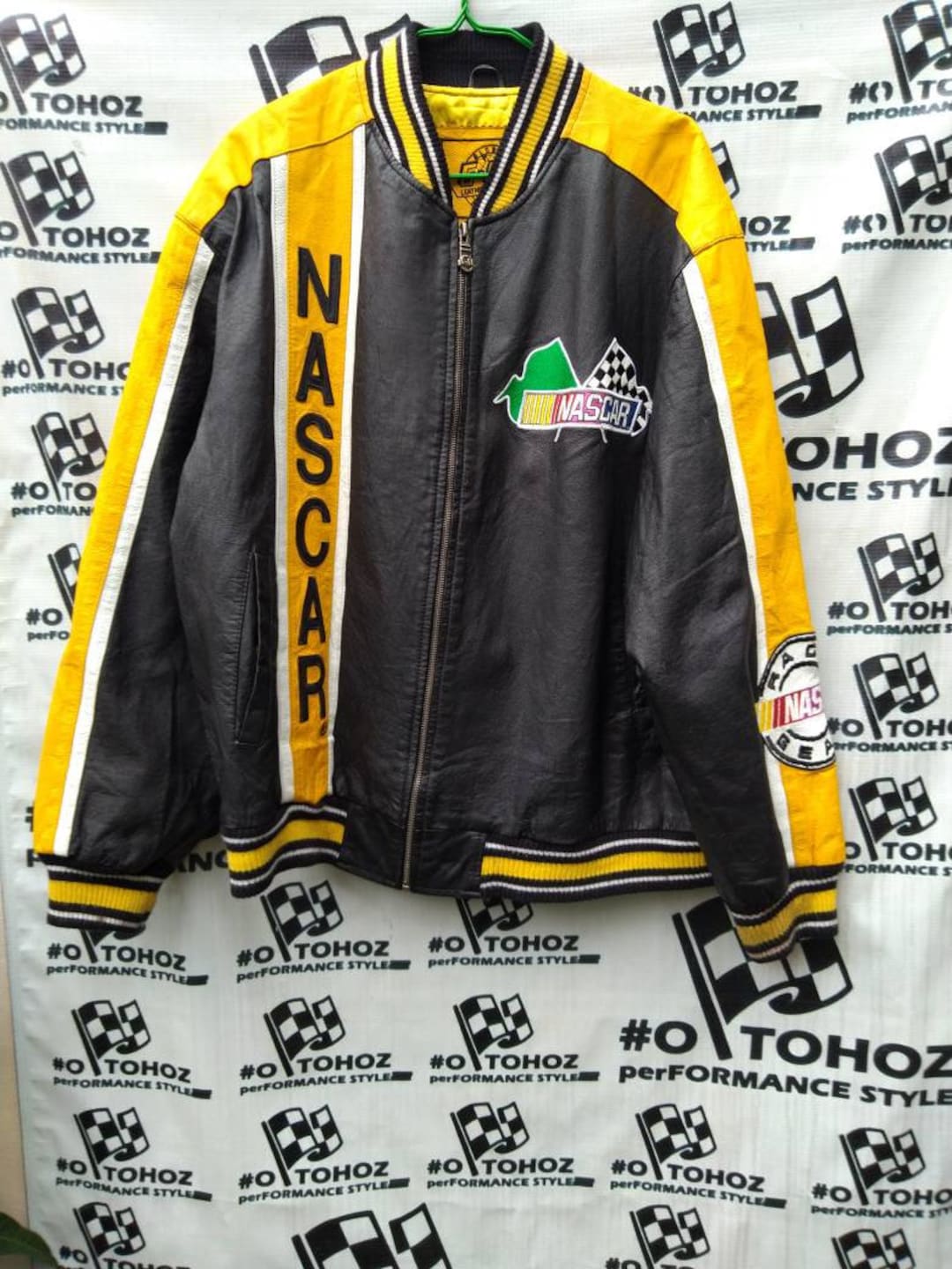 バイクウェア・装備 NASCAR vintage global leather jacket L il_1080xN.2741106011_2e3q.jpg