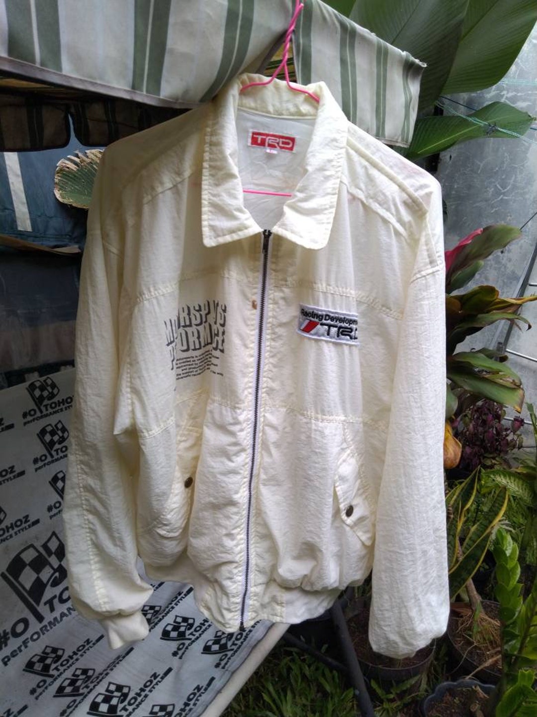 Vintage TRD Jacket Toyota Racing Development Not Gazoo