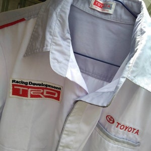 Toyota trd shirt not jdm wrc Mugen Nismo Benetton F1 racing team