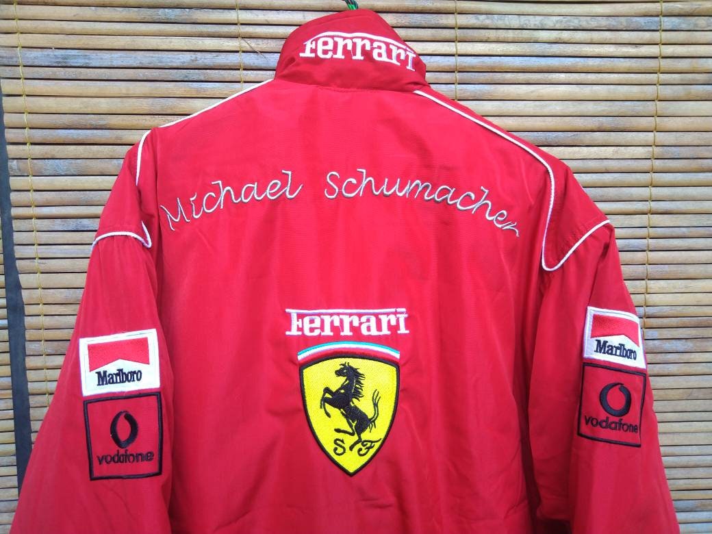 F1 Ferrari Jacket Michael Schumacher Formula One Not Racing Subaru