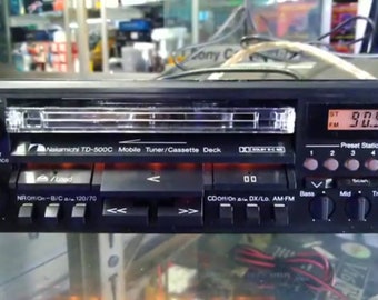 Old School Car Audio Vintage Head Unit Nakamichi NOS Not Alpine