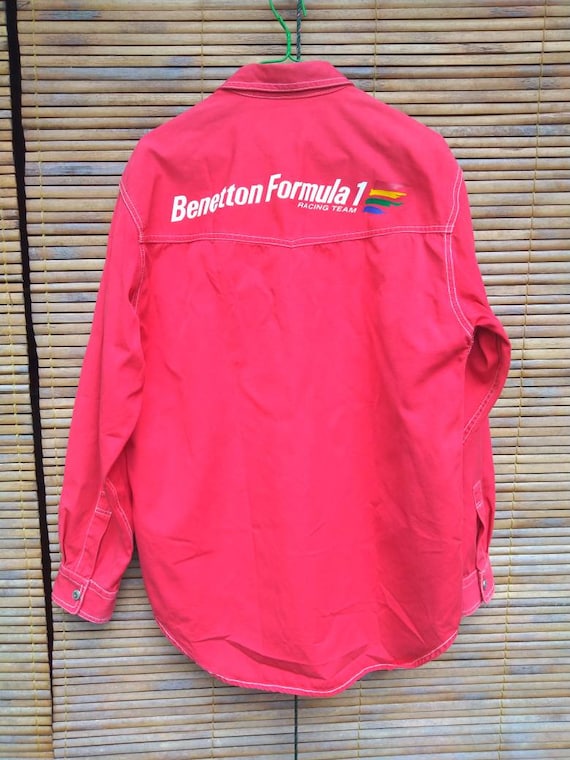 Vintage Benetton shirt not F1 racing team Nissan … - image 1