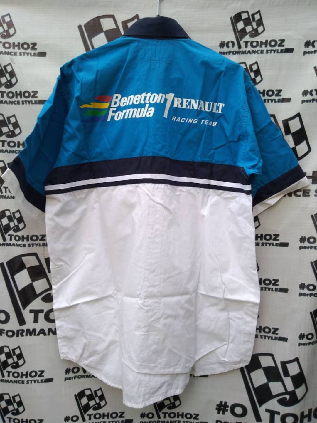 Vintage Shirt F1 Renault Benetton Formula One Racing Team