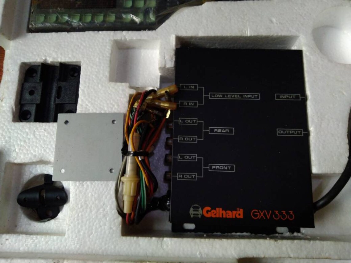 Gooseneck equalizer GELHARD NOS not blaupunkt Clarion Alpine Etsy