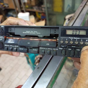 Old School Car Audio Vintage Head Unit Nakamichi Td500 as a Part