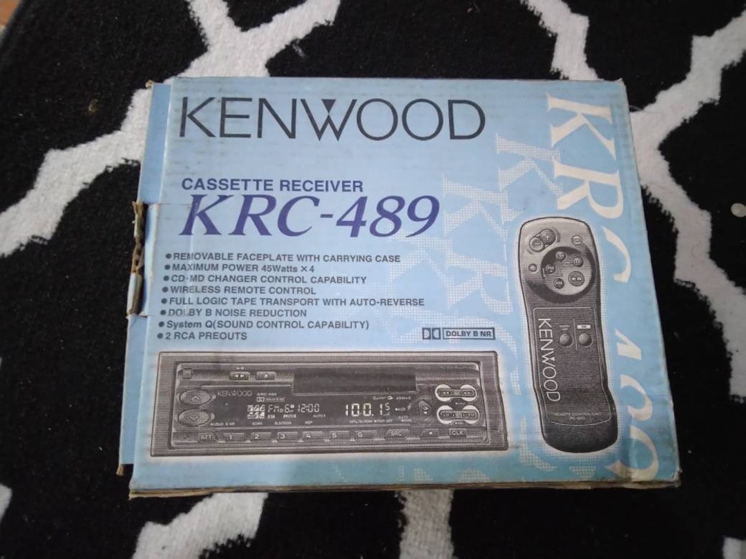 Oldschool Car Audio Kenwood NOS Tape Cassette Not Alpine Blaupunkt