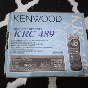 Oldschool car audio Kenwood NOS tape cassette not Alpine blaupunkt nakamichi Harman Kardon jbl