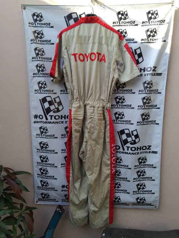 Toyota coveralls not TRD WRC Nismo F1 racing