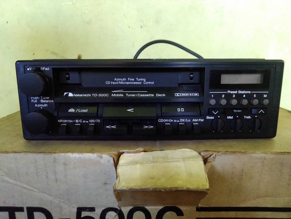Old School Car Audio Vintage Head Unit Nakamichi NOS Not Alpine