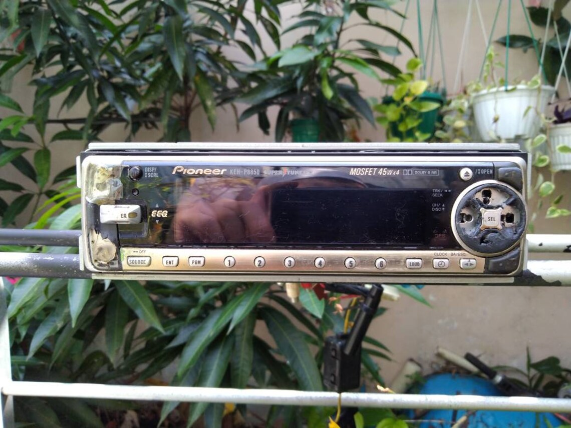 Old School Car Audio Pioneer Tape Cassette Head Unit Not Etsy