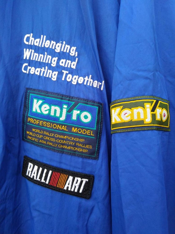 Vintage KENJIRO Ralliart JACKET Not TRD Benetton F1 Racing Wrc