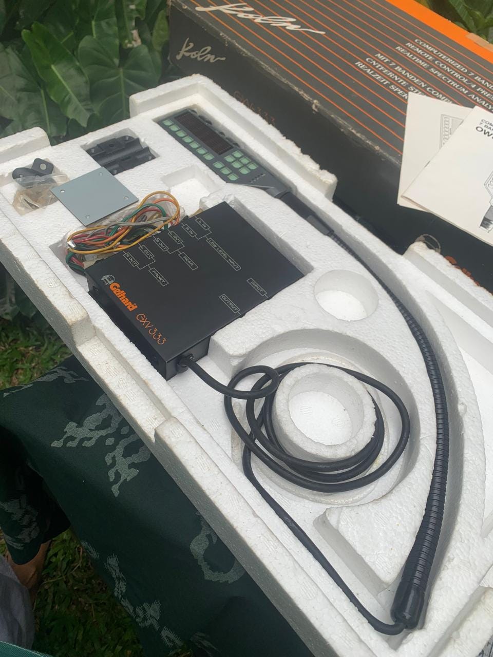Buy GOOSENECK EQUALIZER Gelhard Not Blaupunkt Pioneer Nakamichi