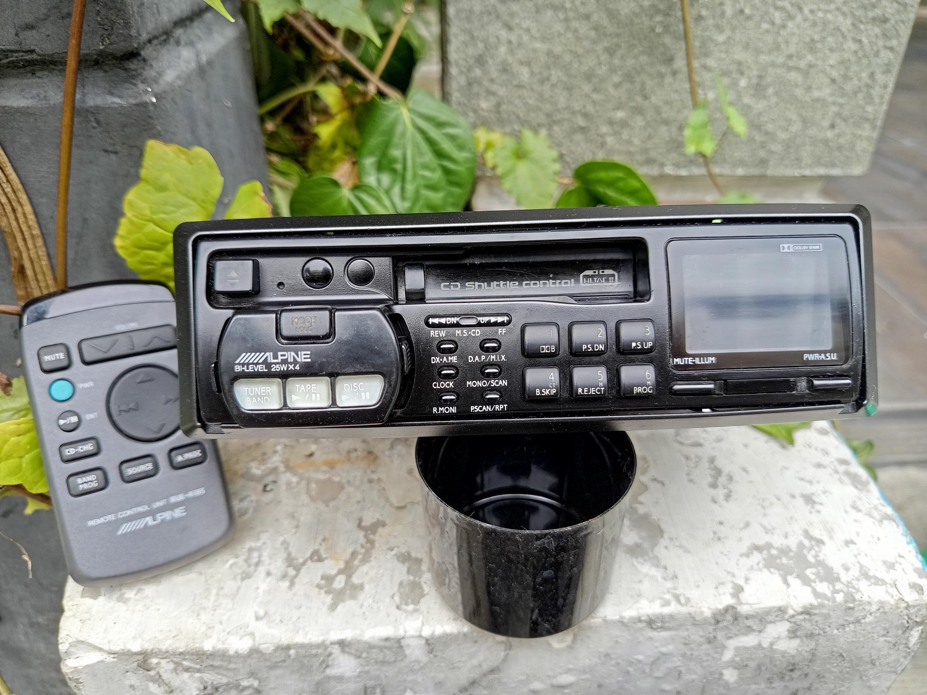 Vintage Head Unit Alpine 7224EM Not Blaupunkt Nakamichi Pioneer