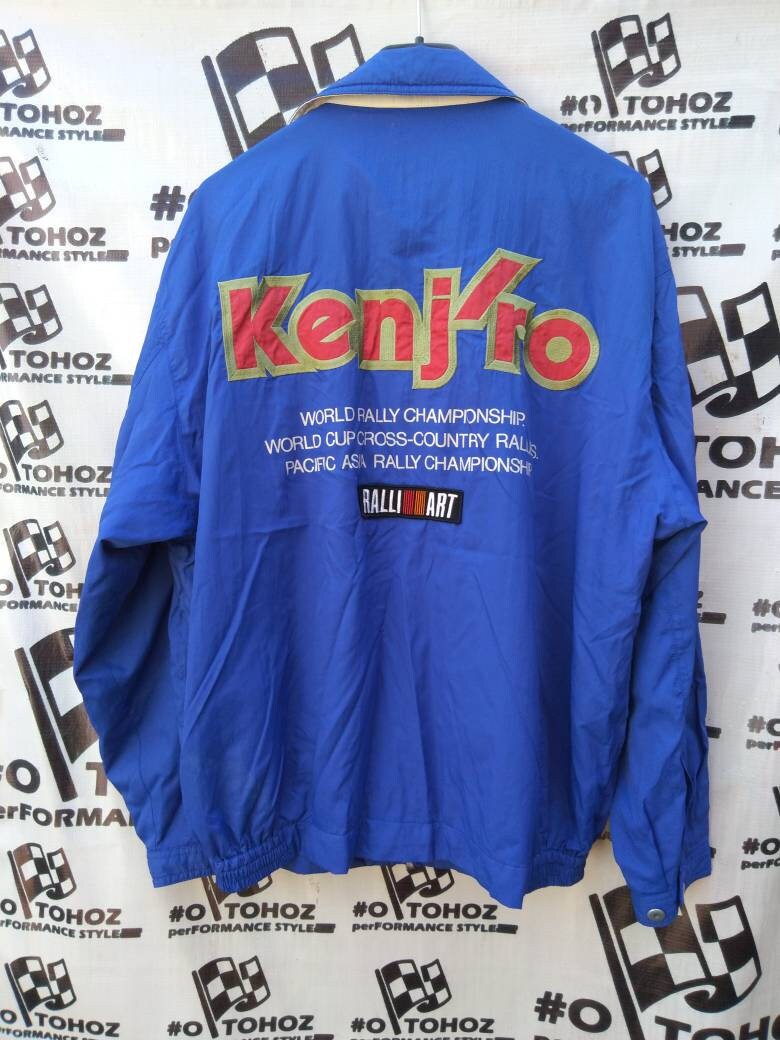 Vintage KENJIRO Ralliart JACKET Not TRD Benetton F1 Racing