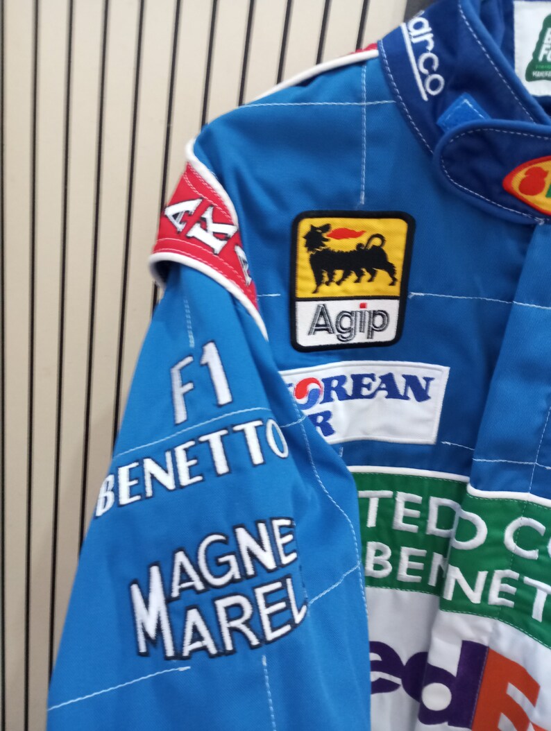 Benetton F1 Jacket Not Michael Schumacher Fernando Alonso Toyota Honda ...