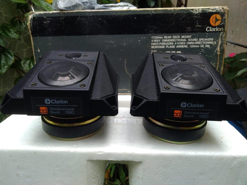Old School Clarion Speaker Japan Not Alpine Jbl Nakamichi Mercedes