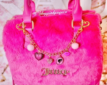 Doll Purse charm, purse chain.