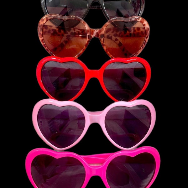 Heart Sunglasses Etsy