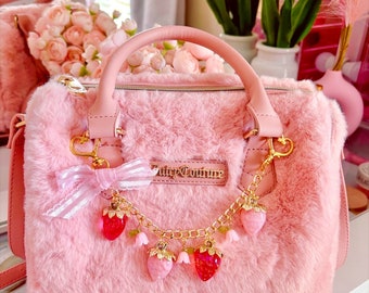 Coquette Strawberry girl purse chain.