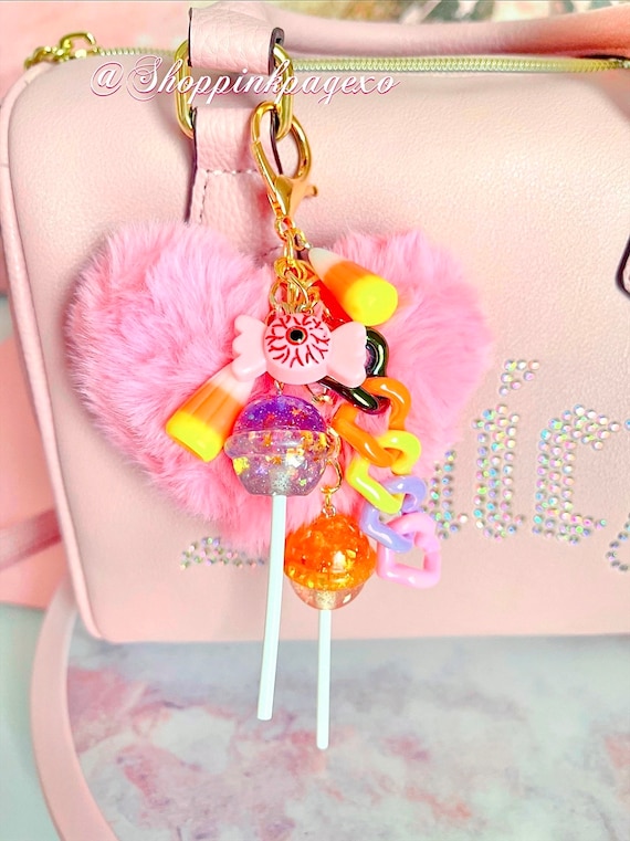 Halloween keychain, Candy keychain, keychains, handmade keychain.