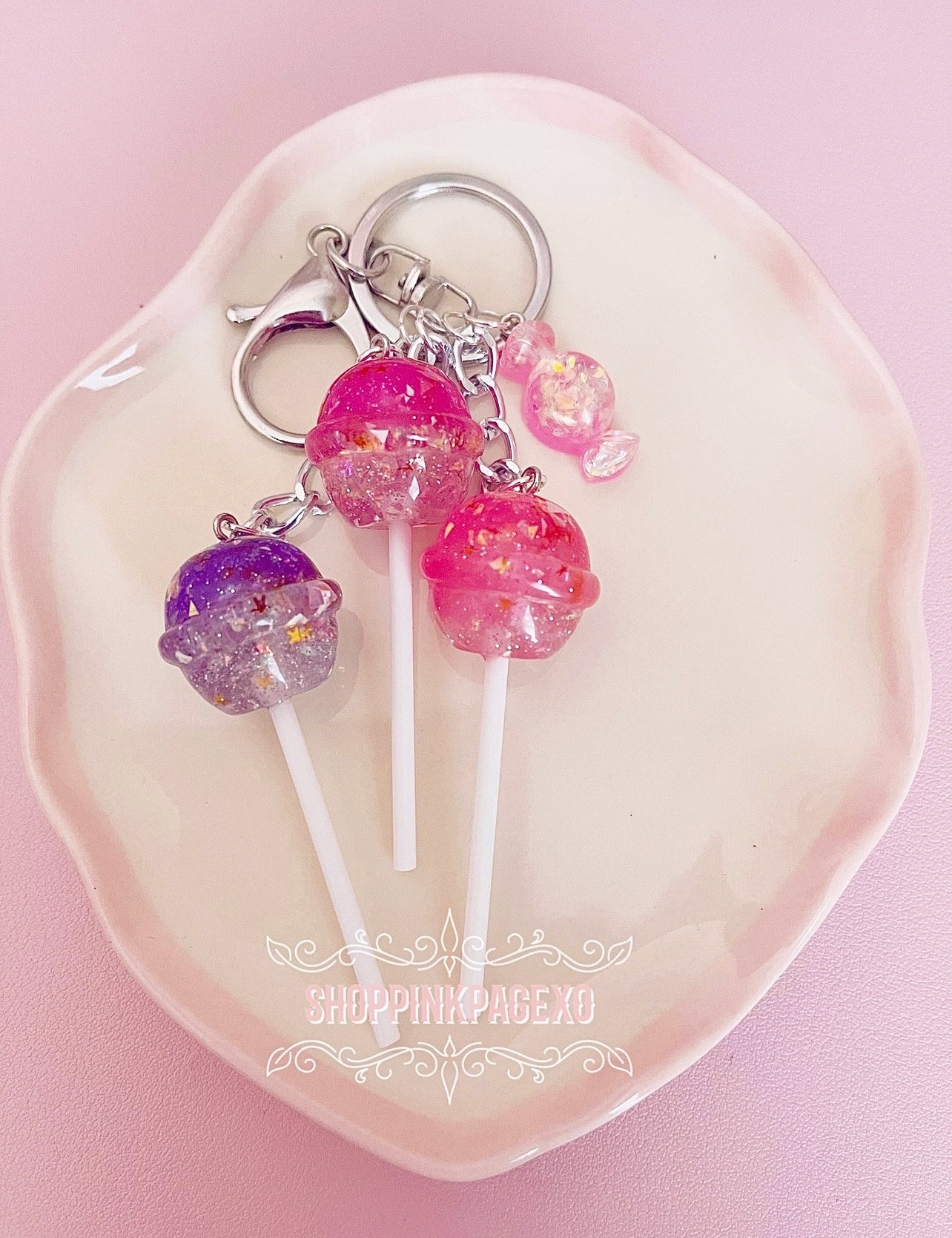 【Reinsein】ムンビョル着用Kitsch mix pop candy party keyring Reinsein】ムンビョル着用Kitsch mix pop candy party keyring