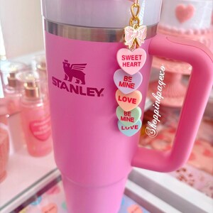 Valentines Sweet teddy cup charms